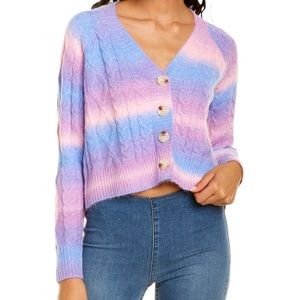 Avantlook Tie-dye Cardigan SZ M NWT